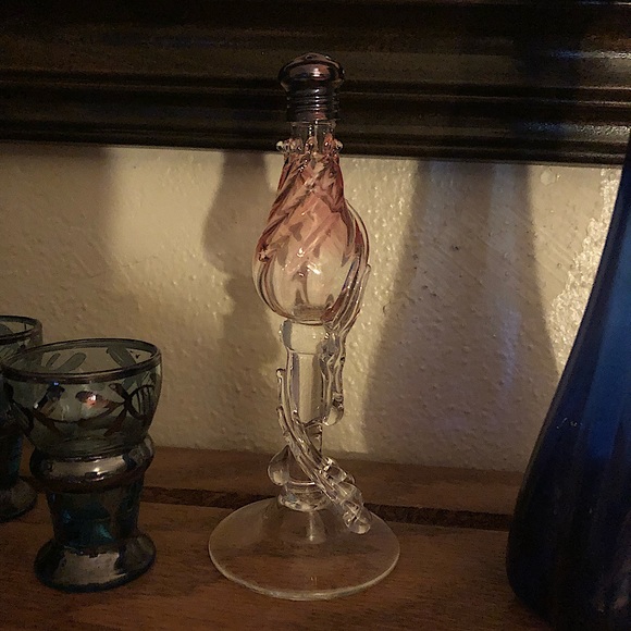 Signed gazelle “96” art glass salt and pepper shakers - Picture 1 of 2